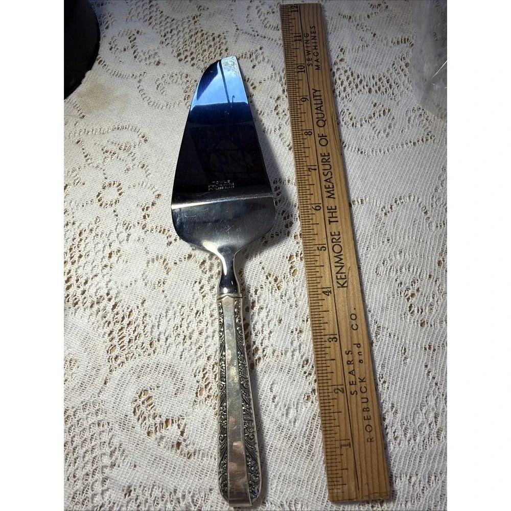 Vintage Towle Candlelight Flatware Cake Server Sterling Silver Handle 10